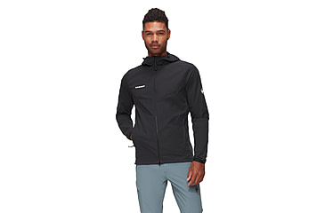 Image of Mammut GRANITE SO Hooded Jacket - Mens, Black, XXL, 1011-02471-0001-117