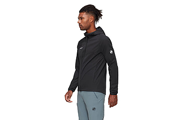 Image of Mammut GRANITE SO Hooded Jacket - Mens, Black, XXL, 1011-02471-0001-117