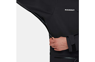 Image of Mammut Haldigrat HS Hooded Jacket - Mens, Black, Medium, 1010-30361-0001-114