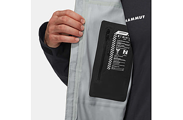 Image of Mammut Haldigrat HS Hooded Jacket - Mens, Dark Marsh, Extra Large, 1010-30361-40294-116