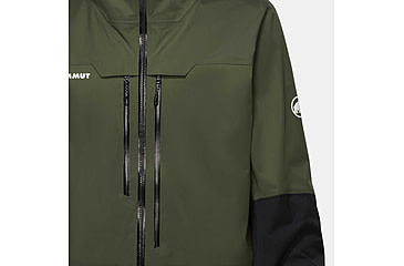 Image of Mammut Haldigrat HS Hooded Jacket - Mens, Dark Marsh, Extra Large, 1010-30361-40294-116