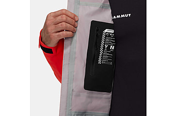 Image of Mammut Haldigrat HS Hooded Jacket - Mens, Mammut Red, Extra Large, 1010-30361-3778-116