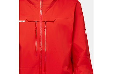 Image of Mammut Haldigrat HS Hooded Jacket - Mens, Mammut Red, Extra Large, 1010-30361-3778-116