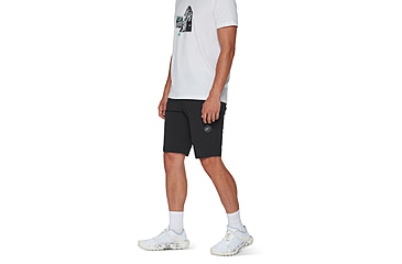 Image of Mammut Hiking V Shorts - Mens, Black, US 32, 1023-01150-0001-48