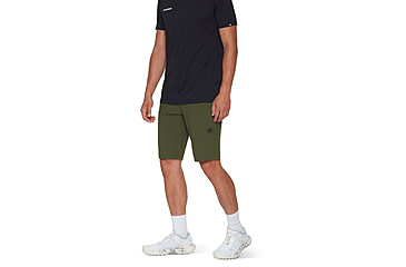 Image of Mammut Hiking V Shorts - Mens, Dark Marsh, US 30, 1023-01150-40284-46