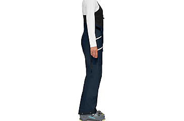 Image of Mammut La Liste Pro HS Bib Pants - Womens, Marine/White, US 6, 1020-12820-5899-36-10