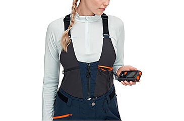 Image of Mammut La Liste Pro HS Bib Pants - Womens, Marine/White, US 6, 1020-12820-5899-36-10
