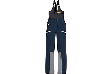 Image of Mammut La Liste Pro HS Bib Pants - Womens, Marine/White, US 6, 1020-12820-5899-36-10