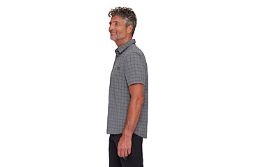Image of Mammut Lenni Shirt - Mens, Steel-Black, S, 1015-01471-00722-113