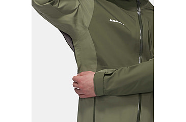 Image of Mammut Linard Guide HS Hooded Jacket - Mens, Marsh/Dark Marsh, Large, 1010-30950-40300-115