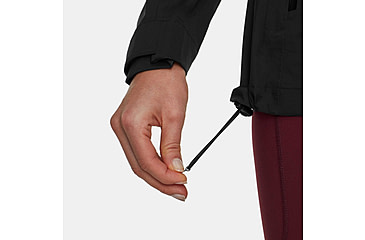 Image of Mammut Linard Guide HS Hooded Jacket - Womens, Black, Large, 1010-30970-0001-115