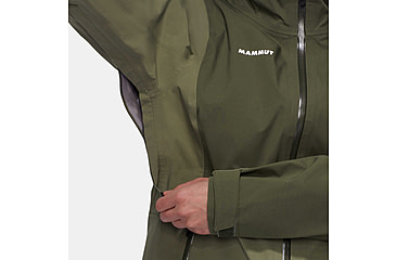 Image of Mammut Linard Guide HS Hooded Jacket - Womens, Marsh/Dark Marsh, Large, 1010-30970-40300-115