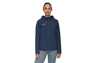 Image of Mammut Madris Light ML Hooded Jacket - Womens, Marine, Extra Small, 1014-03852-5118-112
