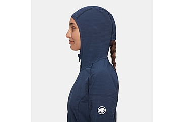 Image of Mammut Madris Light ML Hooded Jacket - Womens, Marine, Extra Small, 1014-03852-5118-112