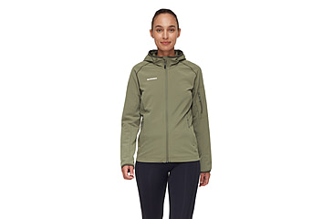 Image of Mammut Madris Light ML Hooded Jacket - Womens, Marsh, Extra Small, 1014-03852-40285-112