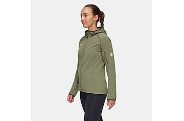 Image of Mammut Madris Light ML Hooded Jacket - Womens, Marsh, Extra Small, 1014-03852-40285-112