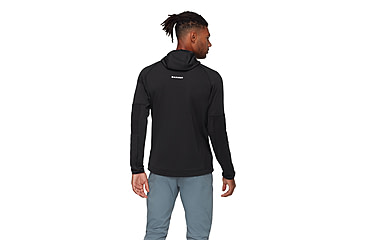 Image of Mammut Massone ML Hooded Jacket - Mens, Black, XL, 1014-06190-0001-116