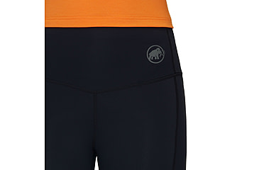Image of Mammut Massone Tights 7/8 Pants - Womens, Black, L, 1022-02040-0001-115