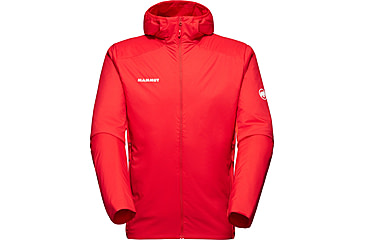 Image of Mammut Rime Light IN Flex Hooded Jacket - Mens, Mammut Red, 2XL, 1013-03150-3778-117