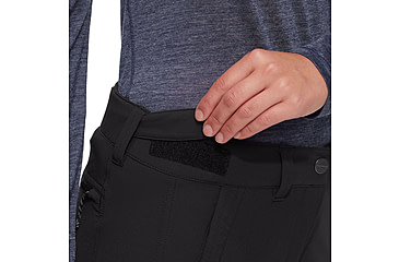 Image of Mammut Runbold Guide SO Pants - Womens, Black, US 16 Short, 1021-01470-0001- 16 Short