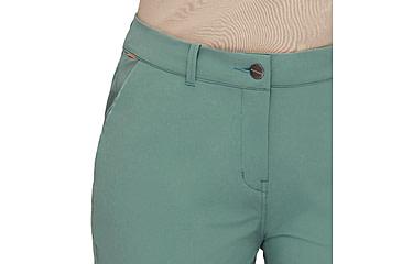 Image of Mammut Runbold Roll Cuff Shorts - Womens, Dark Jade, 34, 1023-00700-40236-34-10