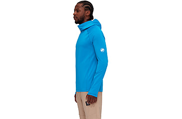 Image of Mammut Selun FL Sun Hoody - Mens, Glacier Blue, Medium, 1016-01420-50589-114