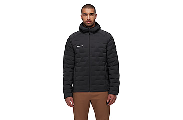 Image of Mammut Sender IN Hooded Jacket - Mens, Black, Extra Large, 1013-03470-0001-116