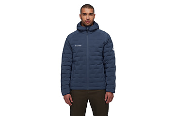 Image of Mammut Sender IN Hooded Jacket - Mens, Marine, Extra Large, 1013-03470-5118-116