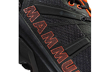 Image of Mammut Sertig II Low GTX - Men's, Black/Vibrant Orange, 11.5 US, 3030-04280-00533-1105