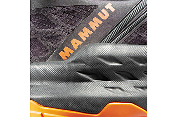 Image of Mammut Sertig TR Low Running Shoes - Mens, Black-Dark Tangerine.9, 9.5, 3030-04940-00698-1095