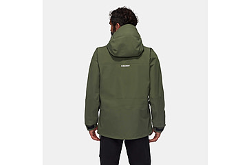 Image of Mammut Stoney HS Hooded Jacket - Mens, Dark Marsh, Small, 1010-31010-40294-113