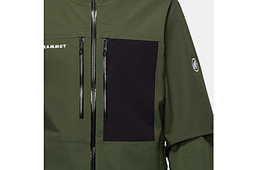 Image of Mammut Stoney HS Hooded Jacket - Mens, Dark Marsh, Small, 1010-31010-40294-113