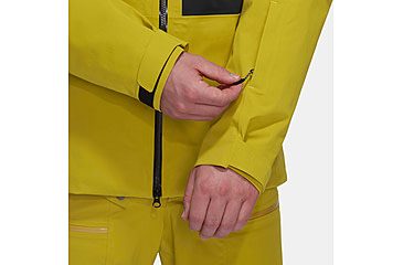 Image of Mammut Stoney HS Thermo Hooded Jacket - Mens, Aura/Black, Medium, 1010-31060-40288-114