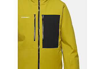 Image of Mammut Stoney HS Thermo Hooded Jacket - Mens, Aura/Black, Medium, 1010-31060-40288-114