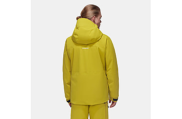 Image of Mammut Stoney HS Thermo Hooded Jacket - Mens, Aura/Black, Medium, 1010-31060-40288-114