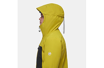 Image of Mammut Stoney HS Thermo Hooded Jacket - Mens, Aura/Black, Medium, 1010-31060-40288-114