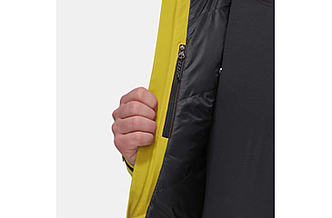 Image of Mammut Stoney HS Thermo Hooded Jacket - Mens, Aura/Black, Medium, 1010-31060-40288-114