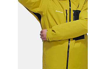 Image of Mammut Stoney HS Thermo Hooded Jacket - Mens, Aura/Black, Medium, 1010-31060-40288-114