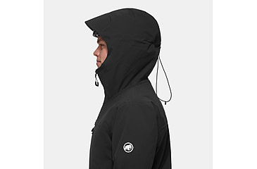 Image of Mammut Stoney HS Thermo Hooded Jacket - Mens, Black, Medium, 1010-31060-0001-114