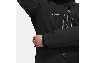 Image of Mammut Stoney HS Thermo Hooded Jacket - Mens, Black, Medium, 1010-31060-0001-114