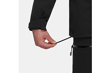 Image of Mammut Stoney HS Thermo Hooded Jacket - Mens, Black, Medium, 1010-31060-0001-114