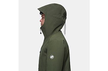 Image of Mammut Stoney HS Thermo Hooded Jacket - Mens, Dark Marsh, Medium, 1010-31060-40284-114