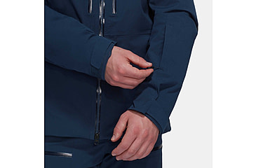 Image of Mammut Stoney HS Thermo Hooded Jacket - Mens, Marine, Large, 1010-31060-5118-115