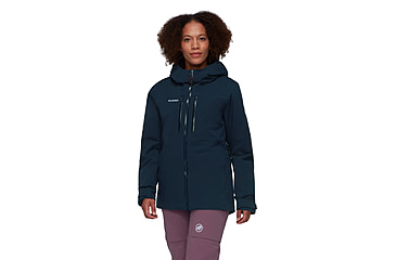 Image of Mammut Stoney HS Thermo Hooded Jacket - Womens, Marine, Small, 1010-31090-5118-113
