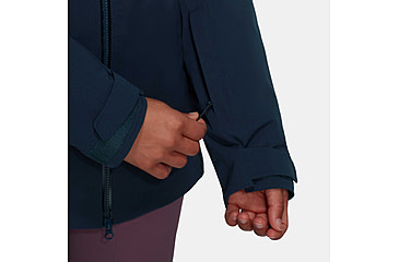 Image of Mammut Stoney HS Thermo Hooded Jacket - Womens, Marine, Small, 1010-31090-5118-113