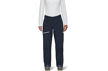 Image of Mammut Stoney HS Thermo Pants - Womens, Marine/White, US 8, 1020-12740-5899-38-20
