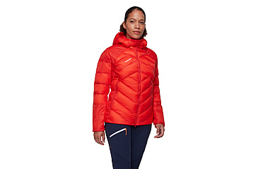 Image of Mammut Taiss IN Hooded Jacket - Womens, Mammut Red, Medium, 1013-03290-3778-114
