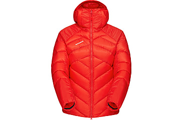 Image of Mammut Taiss IN Hooded Jacket - Womens, Mammut Red, Medium, 1013-03290-3778-114
