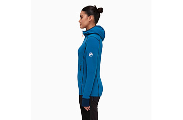 Image of Mammut Taiss Light ML Hooded Jacket - Womens, Deep ica- cool blue, Medium, 1014-04540-50553-114