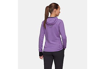 Image of Mammut Taiss Light ML Hooded Jacket - Womens, Lavandin/Black, Small, 1014-04540-6441-113